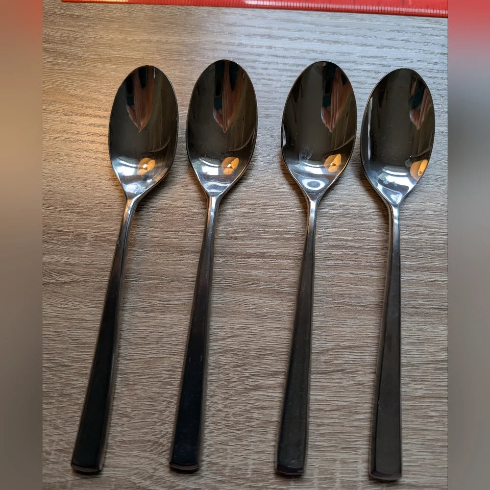 Mikasa Forged 4 Pcs Table Spoons Stainless Flatware Replacement Vietnam Bag A